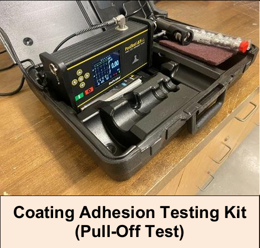 A Coating Adhesion Testing kit.