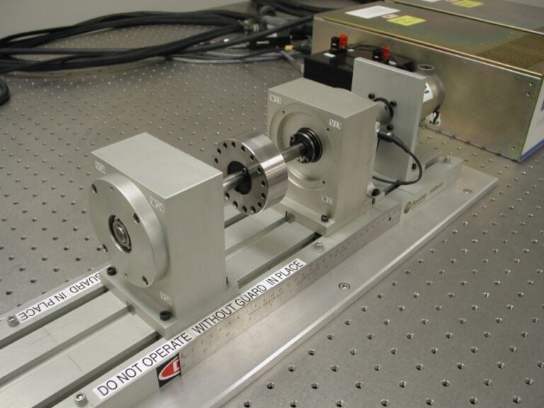 Active Bearings and Control Center for Rotating Machinery